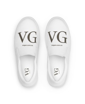 Scarpe slip-on in tela da uomo VG Vegan